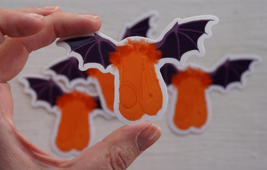 Orange Bat Dick